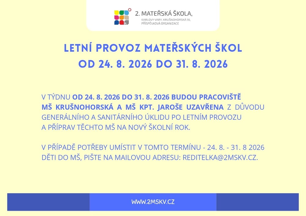 uzavření ve státní svátky 2 mš kv